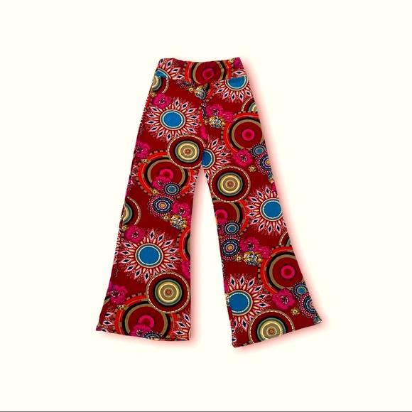 Colorful Palazzo Pants Size S/M - Picture 1 of 4